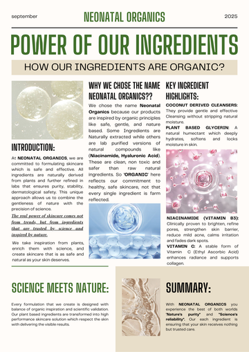 HOW OUR INGREDIENTS ARE ORGANIC?