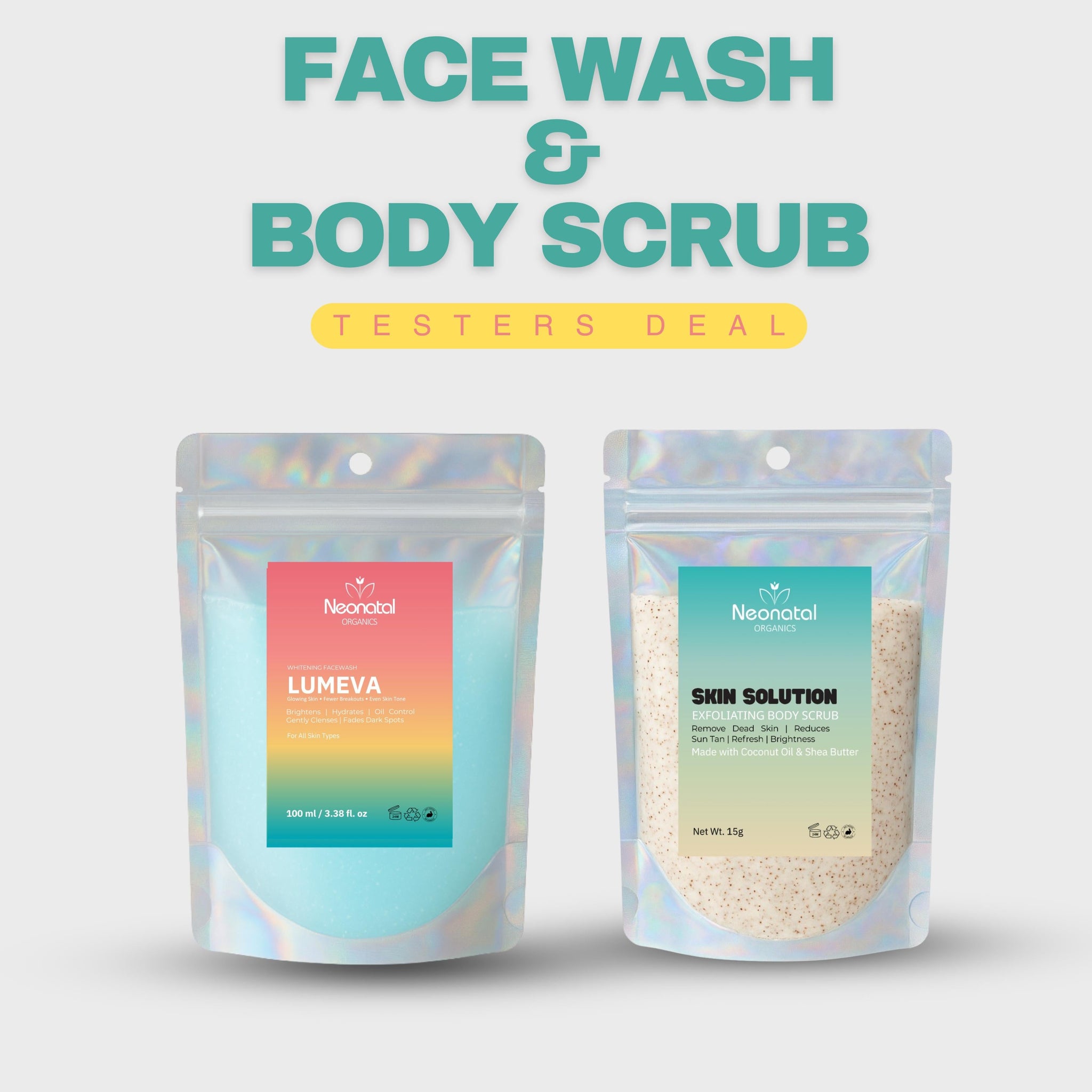 Testers Deal – FaceWash & Scrub