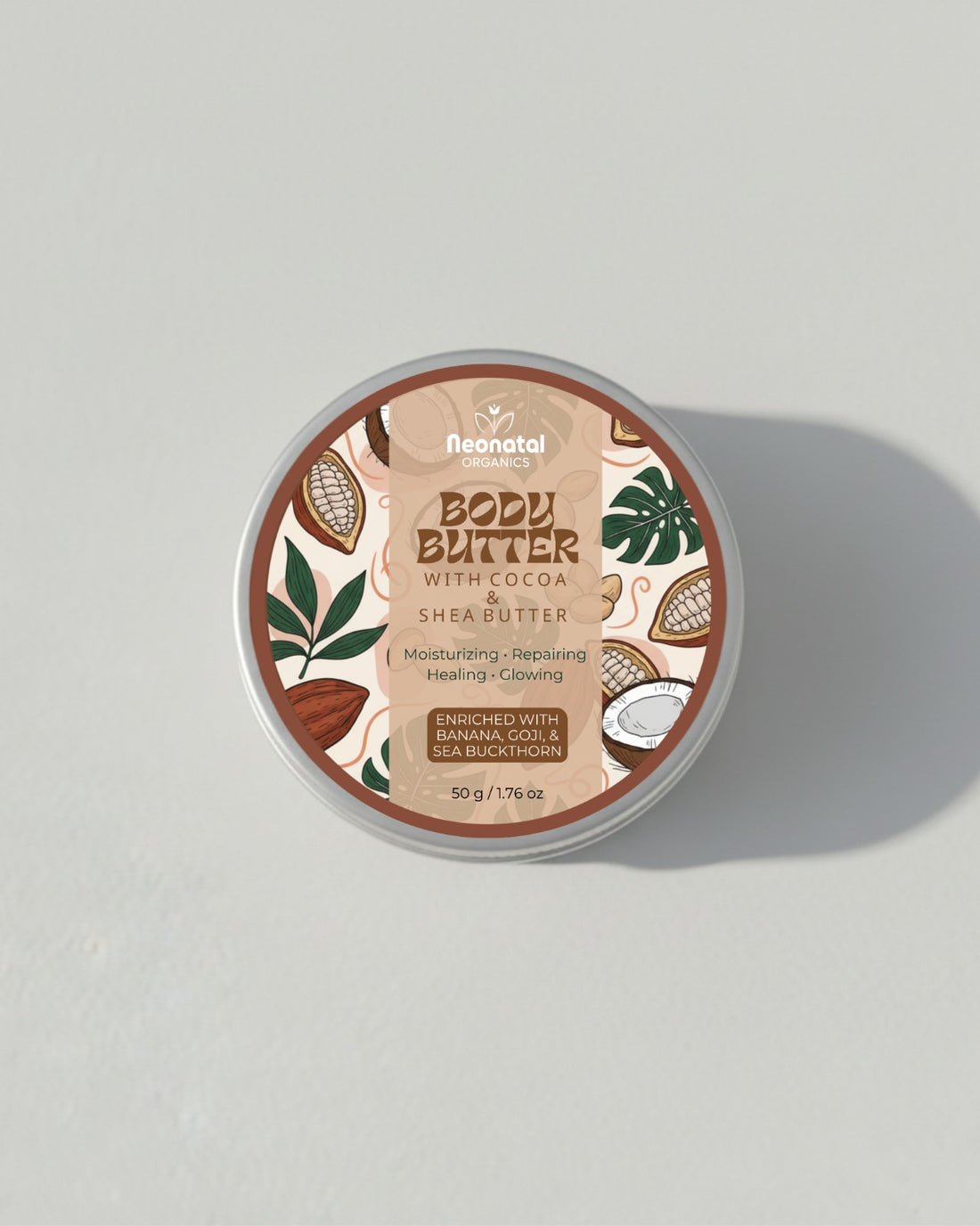 Body Butter with Cocoa & Shea Butter – 50g